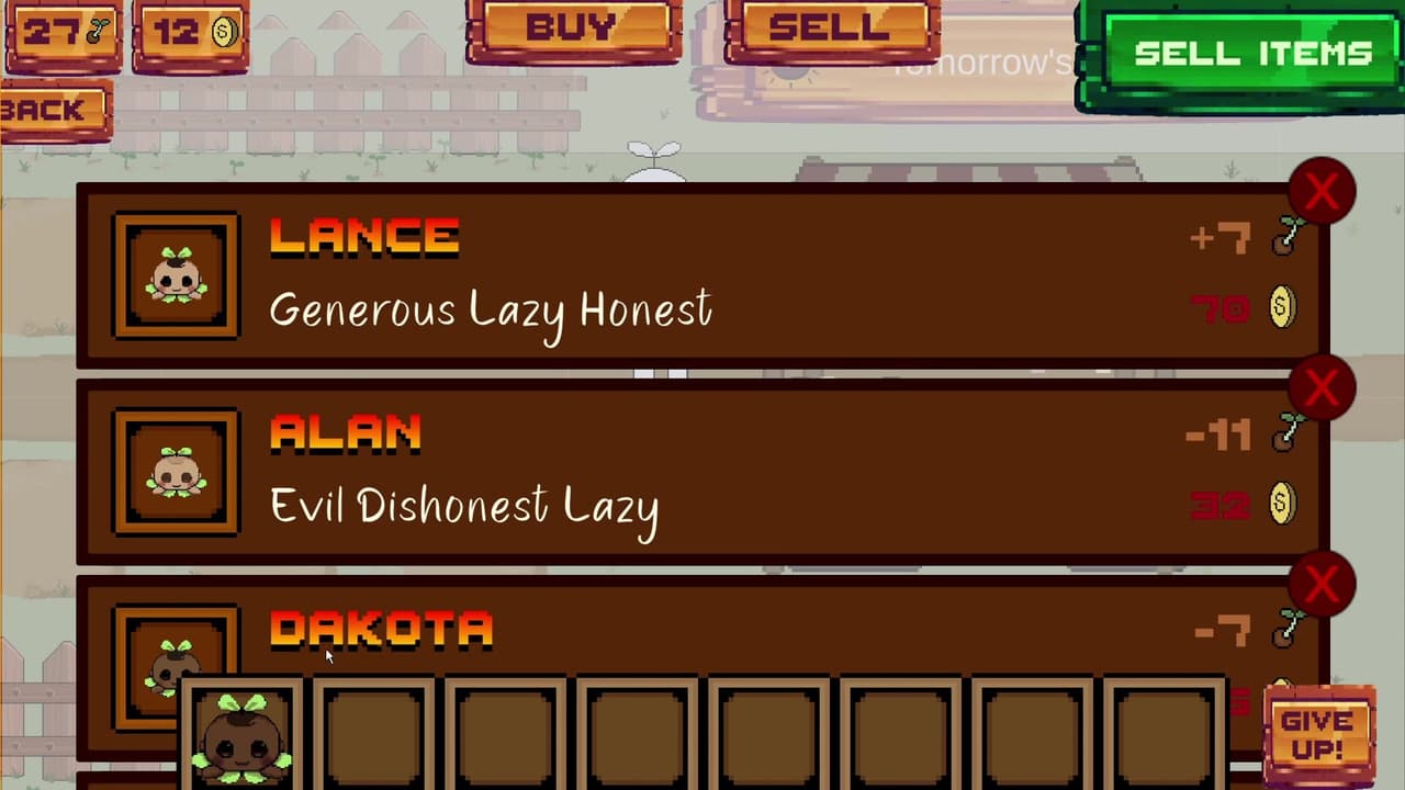 Sprouts (BobaFrogStudios, VioletDes, unagidon, jessicanam, dananacon) screenshot 5