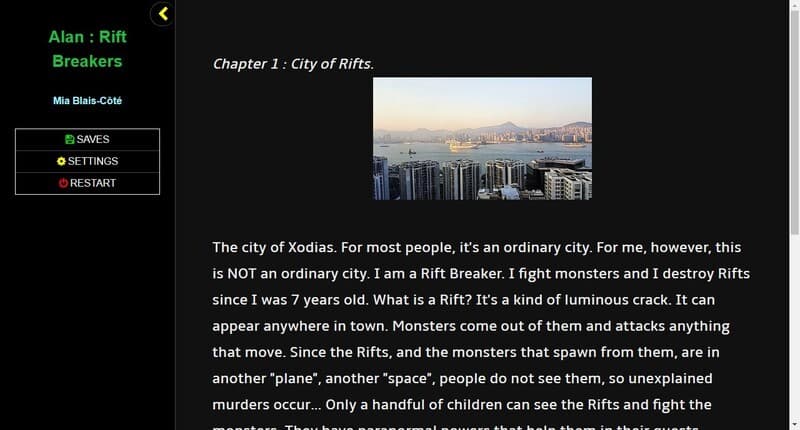 Alan: Rift Breakers (Twine) screenshot 3