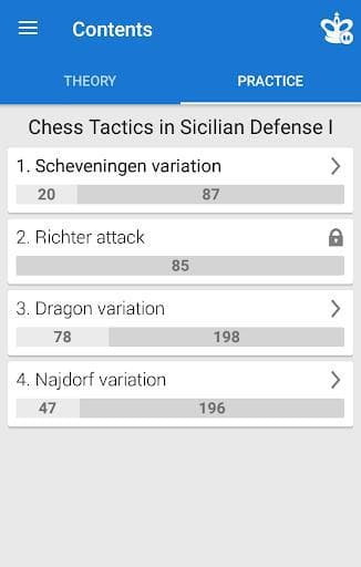 Chess Tactics in Sicilian Defense 1
