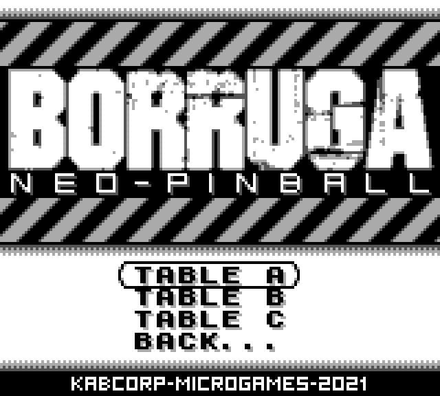 Borruga - Neo Pinball (GameBoy) screenshot 3