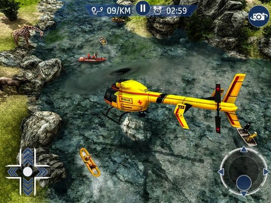 Helicopter Rescue 2017 Free 3D – Flying Simulator screenshot 3