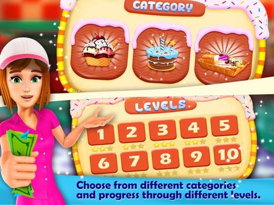 Ice Cream & Cake Cash Register screenshot 3