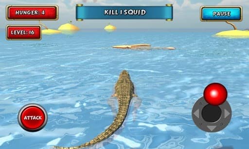 Crocodile Simulator Beach Hunt screenshot 5