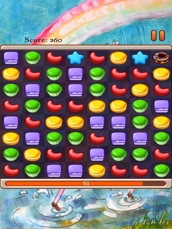 Sky Rainbow Cookie Collect screenshot 3