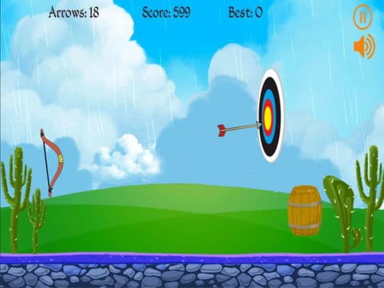 Bow & Arrow Bird & Balloon Hunter: Shoot Apple & Rescue Hangman