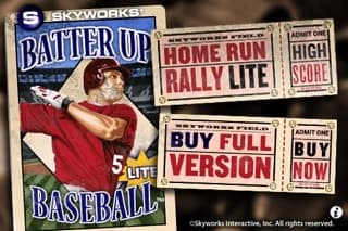 Batter Up Baseball Lite - The Classic Arcade Homerun Hitting Game screenshot 2