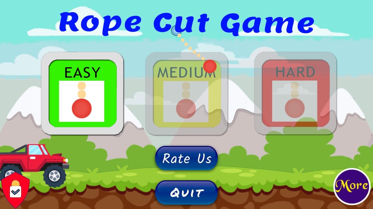 Rope Car and The Bomb Game. screenshot 2