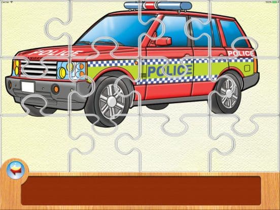 Police Cars - coloring book