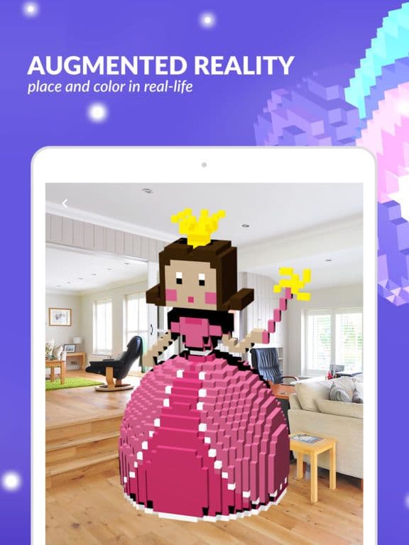 3d Voxel Art: Color by Number screenshot 3