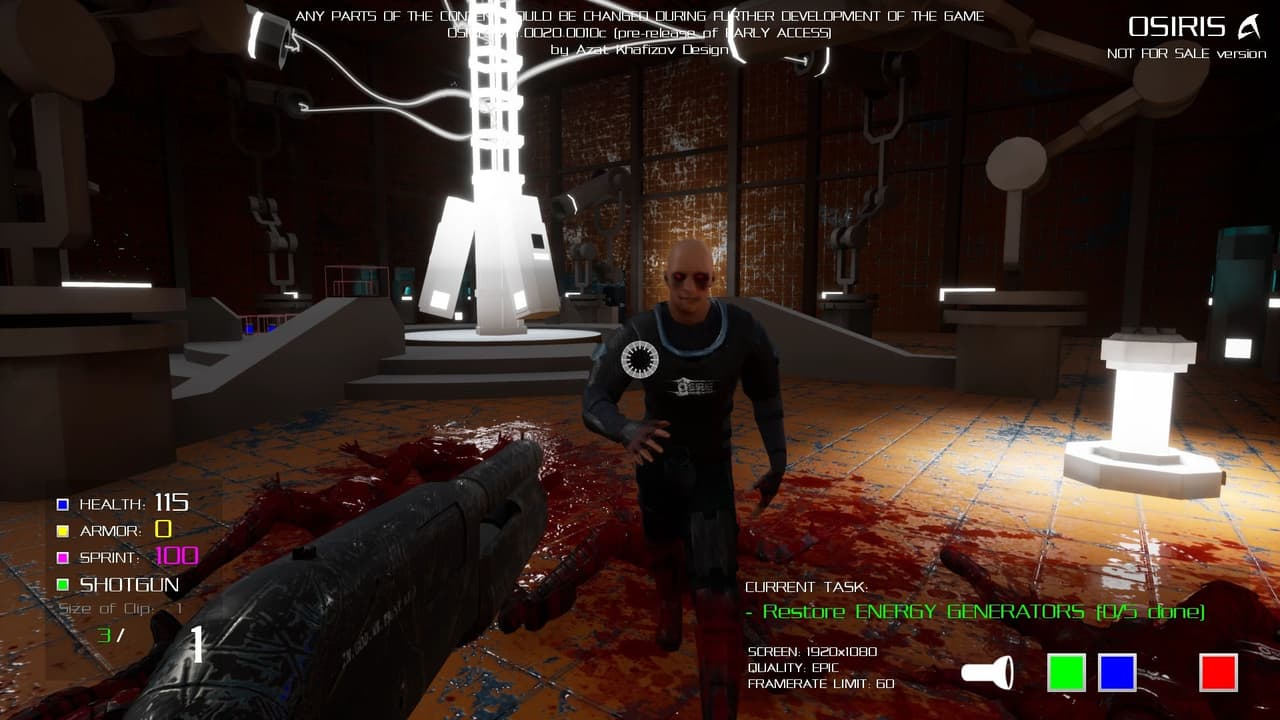 OSIRIS screenshot 3