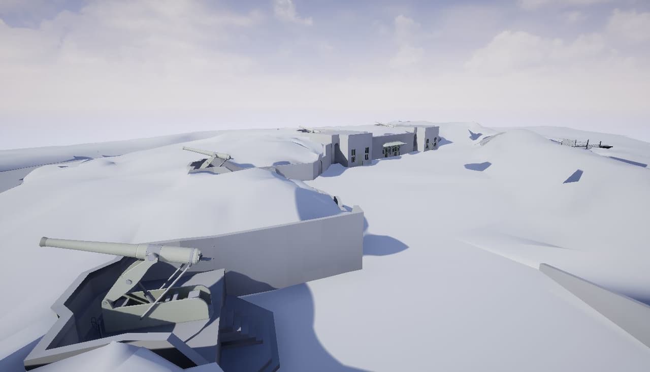 Fort Lytton VR Experiance(SuperHot Theme) screenshot 2