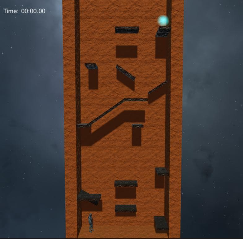 Space Pit Escape Mini-Game
