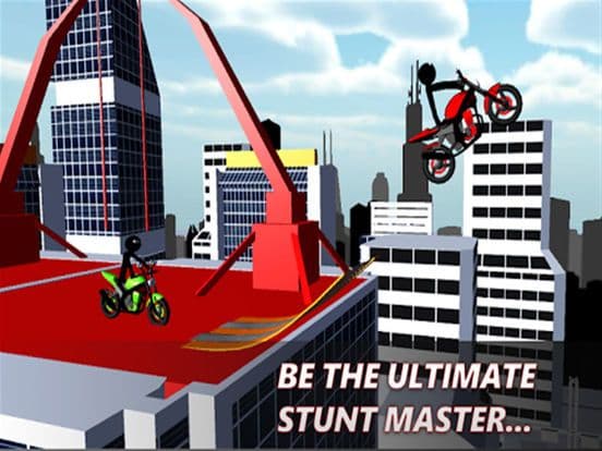 Stickman Motorcycle 3D screenshot 6