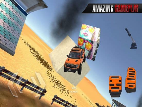 Crazy Car: Desert Racing 3D S