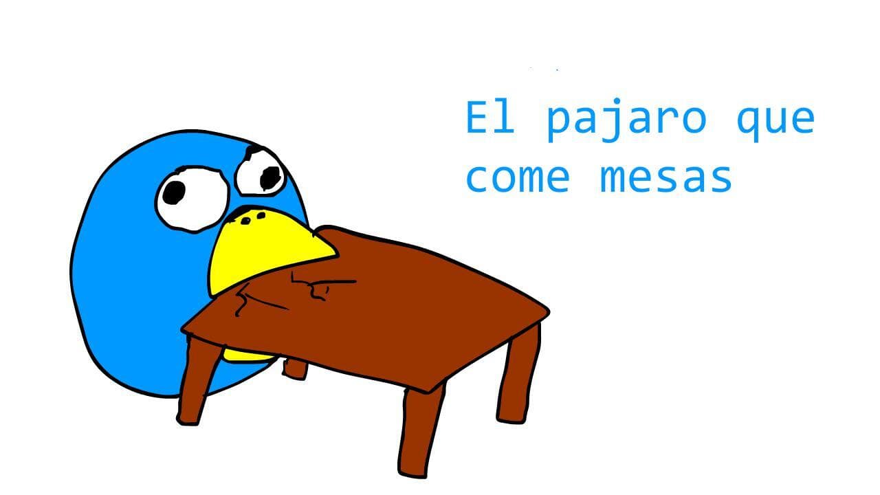 The Table Eating Bird
