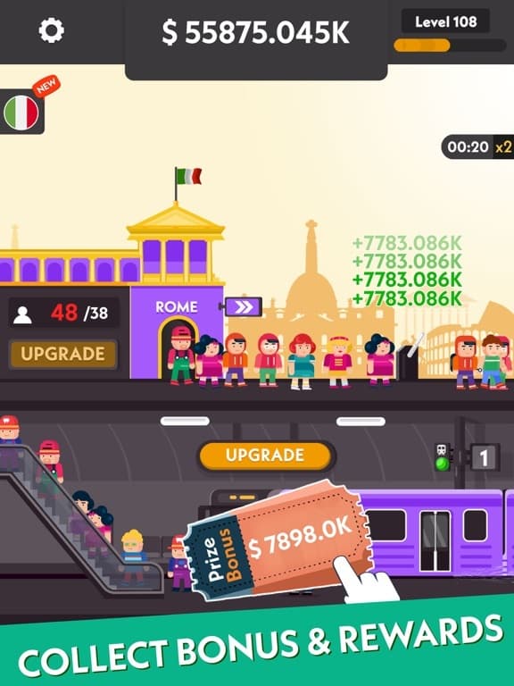 Idle Subway Tycoon screenshot 4