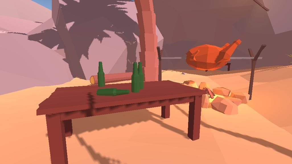 Low-Poly Game World Walkthrough screenshot 3