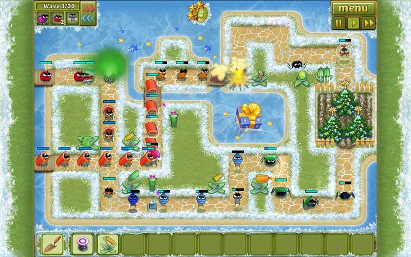 Garden Rescue Christmas edition lite screenshot 3