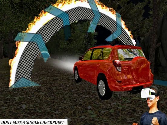 VR Asphalt Prado :4x4 Forest Race pro screenshot 4