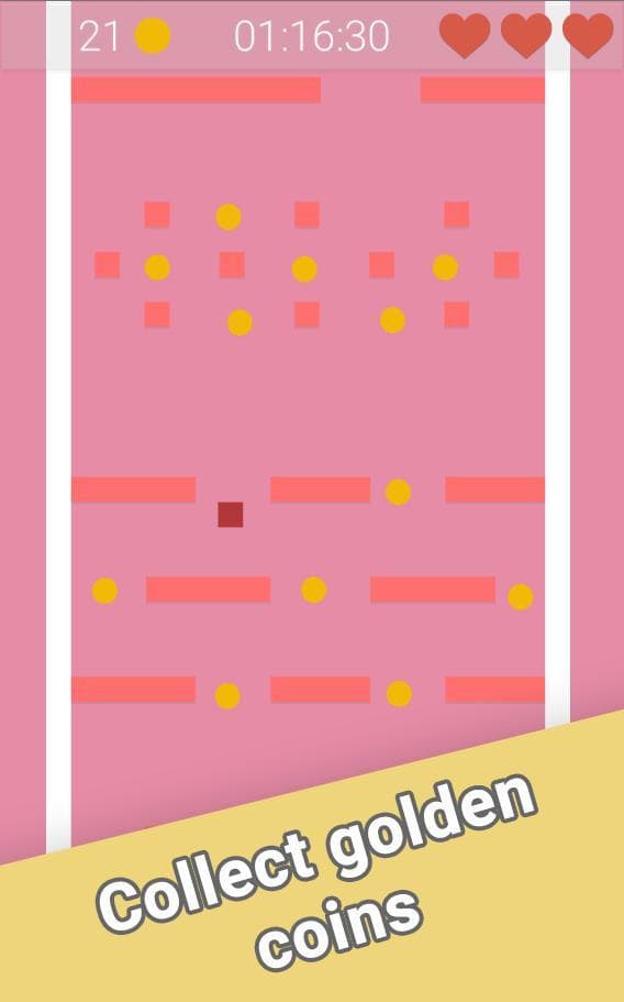 Falling Pixel Dash