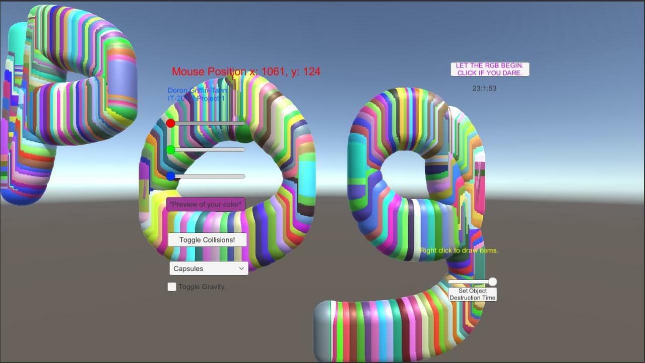 Sprint 2 / IT201 Project 2 Paint Canvas screenshot 3