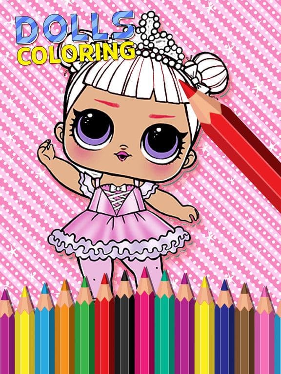 Fashion Doll Color Book screenshot 3