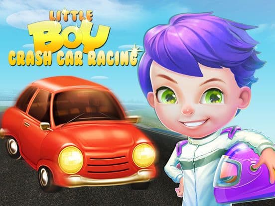 Little Boy Crash Car Racing Stunts Expert Pro screenshot 2
