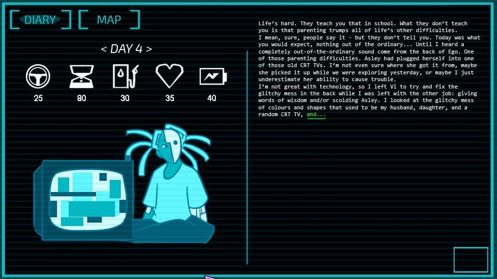 25 days on a cyberpunk roadtrip screenshot 2