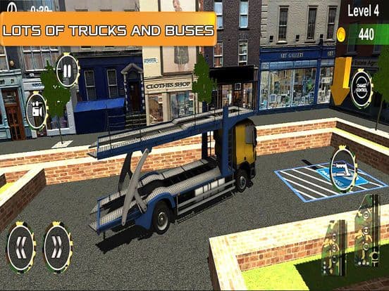 3D Truck Parking Simulator: HTV Driving Test screenshot 4