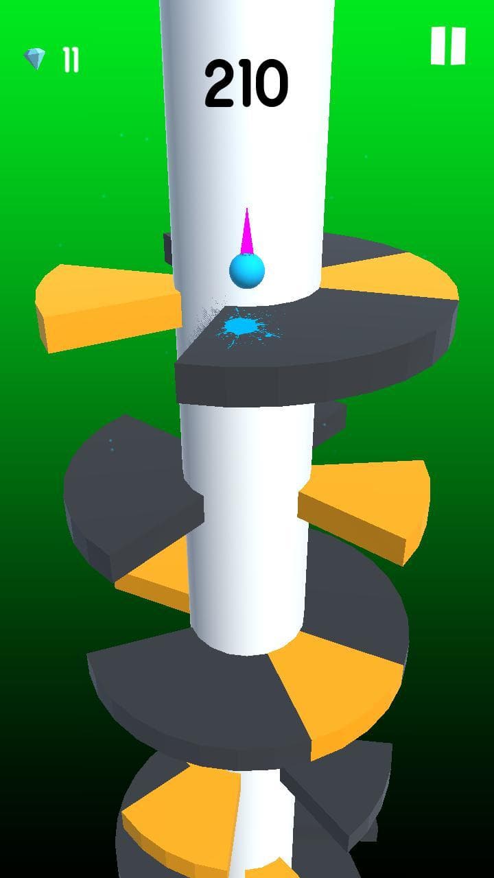Helix Jump Ball-Spiral Tower screenshot 3