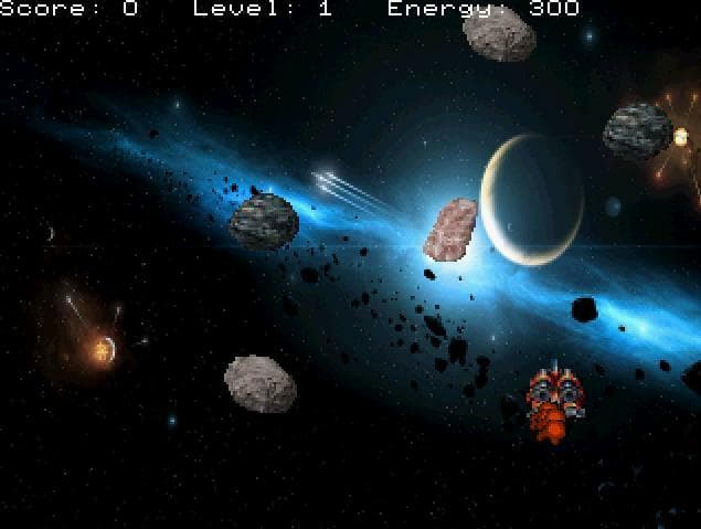 Asteroids Terra for Sega Saturn screenshot 2