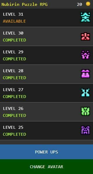 Nubirin Puzzle RPG