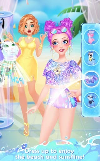 Fashion High School: Beach Party Queen screenshot 3