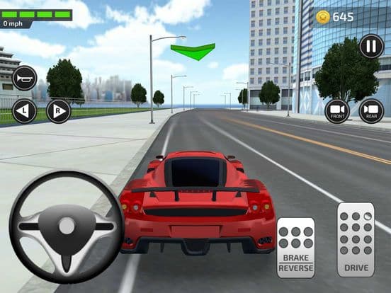 Driving Trump Car Simulator 3D screenshot 6