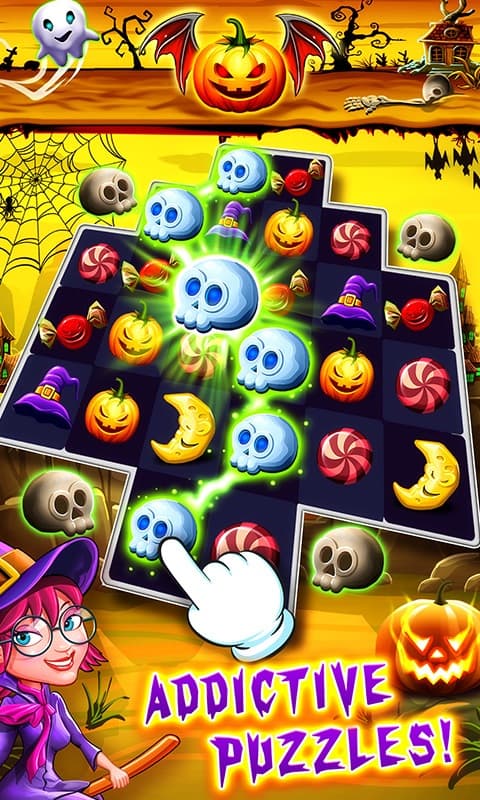 Halloween Witch Connect screenshot 4