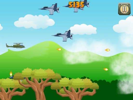 Jet Sky Shoot 2D screenshot 2
