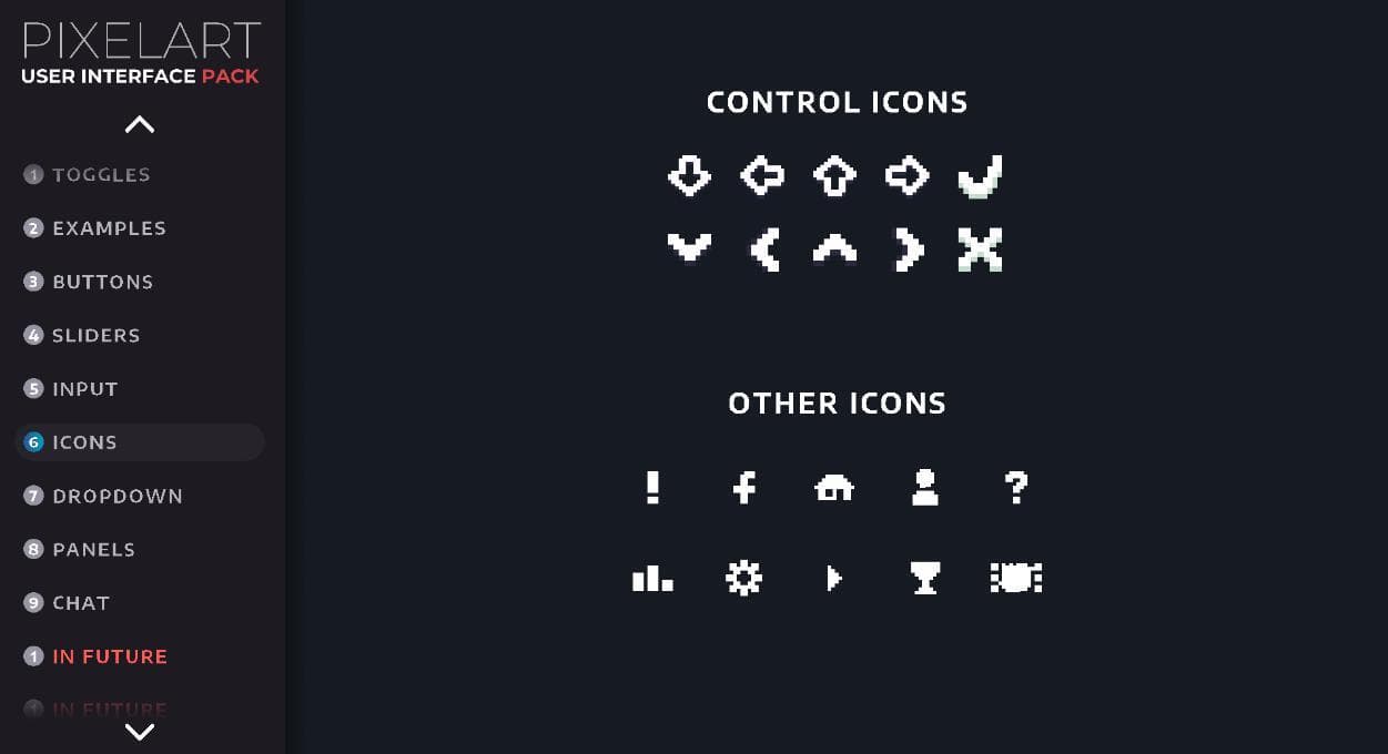 Supreme Interface Pixelart UI Pack screenshot 3