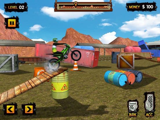 Trials Gold 3D screenshot 2