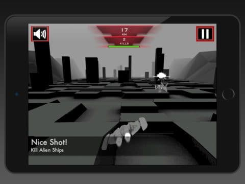 Alien Exterminator Infinite AirField Racer: Dodge and Shoot Alien Ships screenshot 3