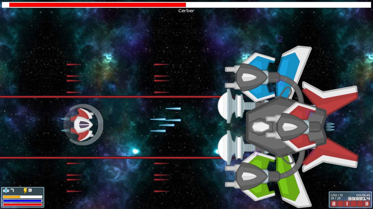 Nuts Space Shooter (itch)