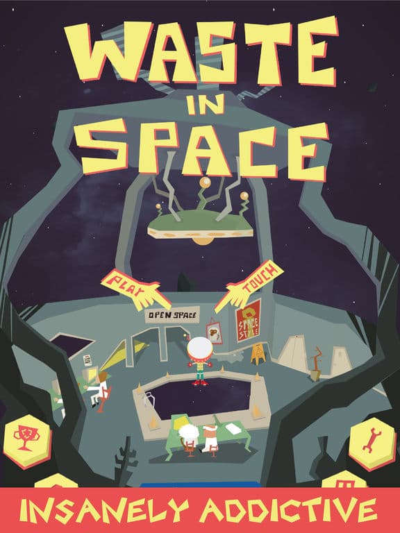 Waste in Space - Endless Arcade Shooter screenshot 2