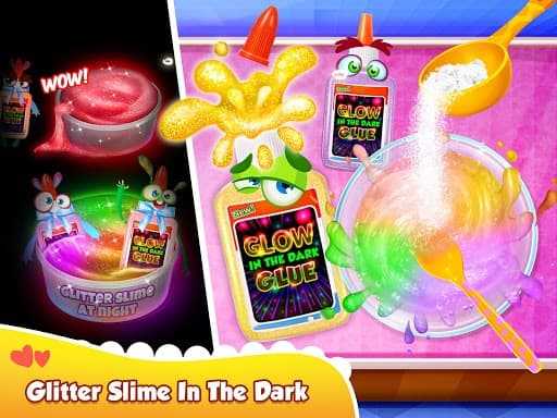 Glitter Slime Maker - Crazy Slime Fun screenshot 3