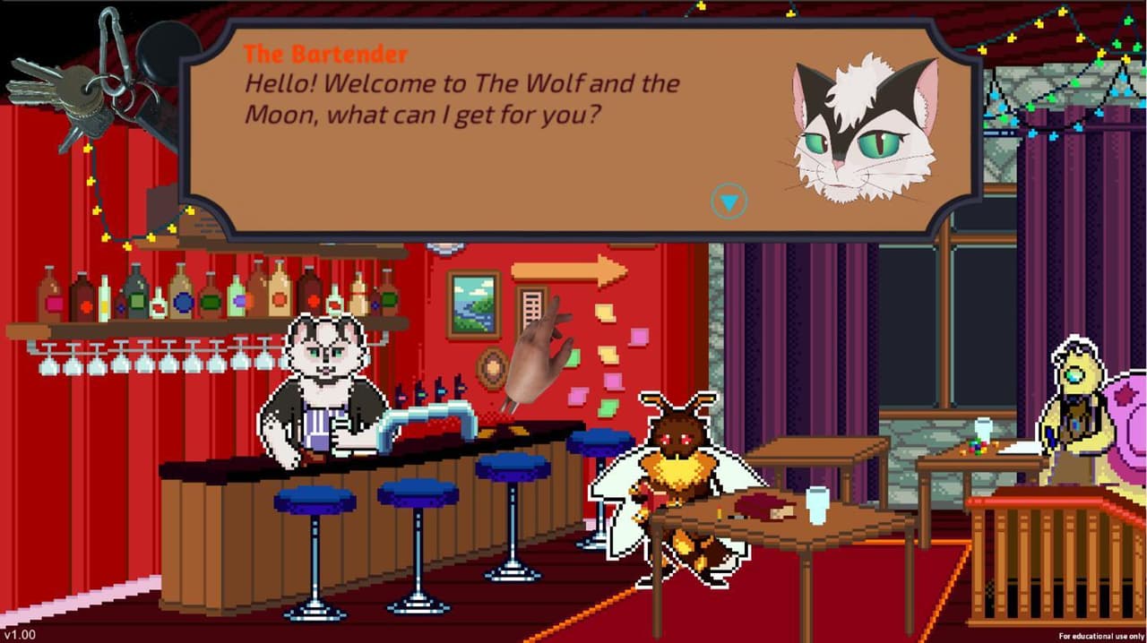 The Wolf and Moon