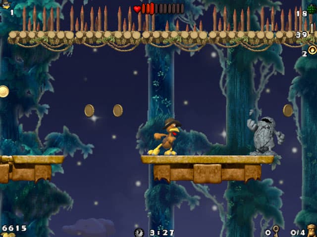 Crazy Chicken: Atlantis screenshot 2