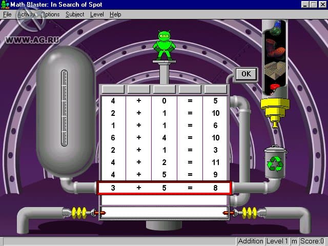 Math Blaster: In Search of Spot screenshot 3