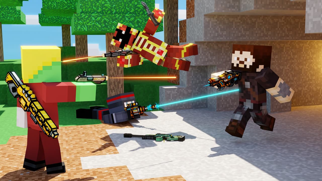 Pixel Royale 3D screenshot 2