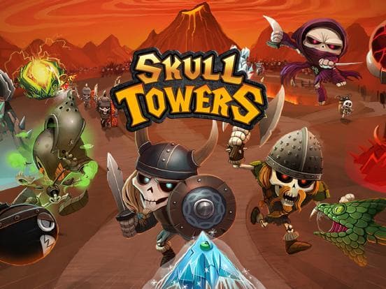 Skull Tower Defense Games