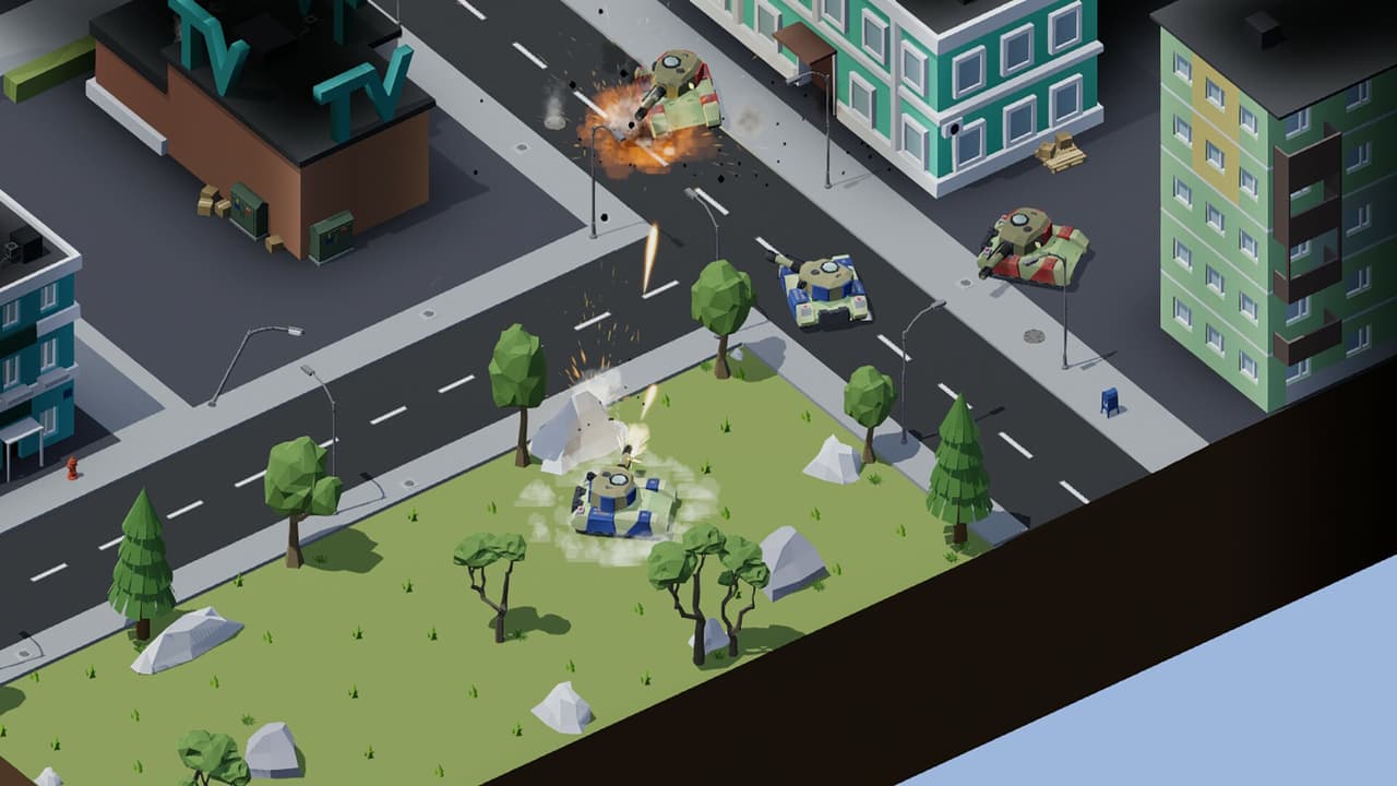 Tank Rampage screenshot 2