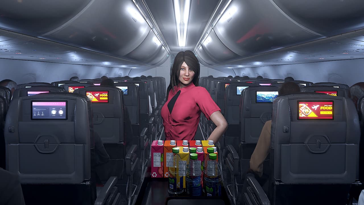 Flight Attendant Simulator screenshot 2