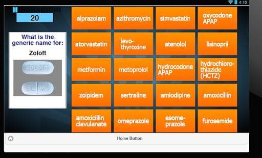 Top 200 Drug Matching Game Demo screenshot 2